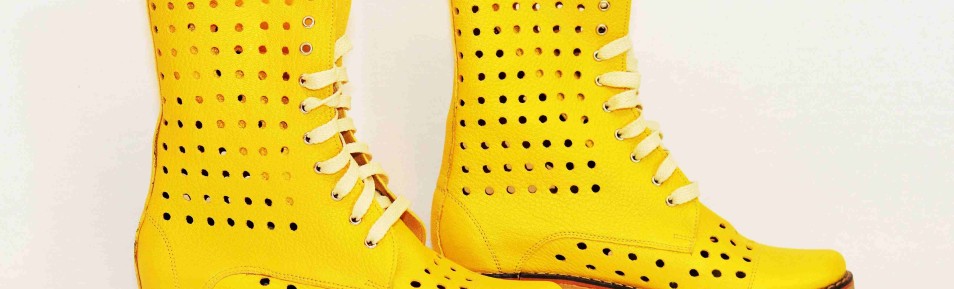 Yellow Summer Boots