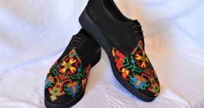 Pantofi brodati “Primavera – Etnic”